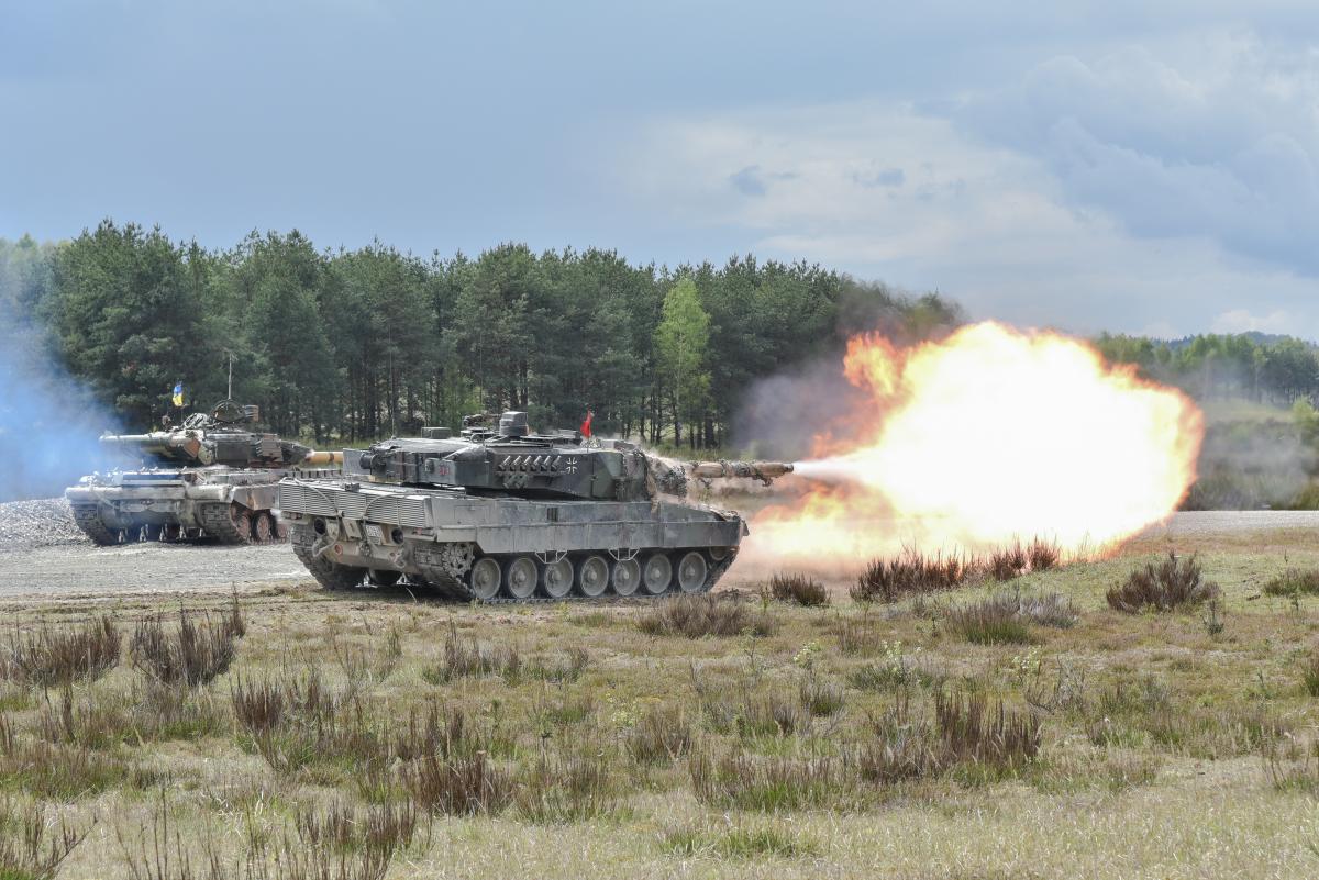 Tank Leopard 2A4 / photo US Army