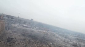 Ghost town Video of Marinka destroyed by the war